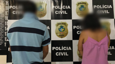 Casal é preso por abuso sexual contra filha de 1 ano, em Posse