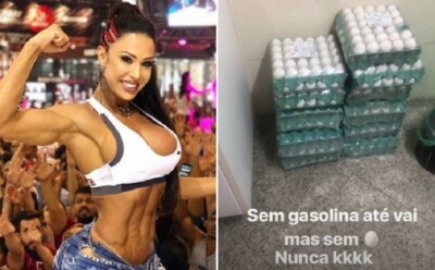 Gracyanne Barbosa come mais de 25 ovos por dia; saiba os riscos do alimento em excesso Consumo excessivo pode sobrecarregar os rins