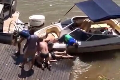 Homem morre após acidente em embarcação no Rio Araguaia, em Aruanã