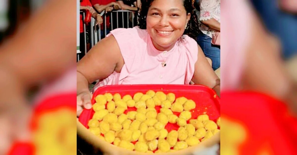 Goiana vence torneio no Tocantins após roer quase 90 pequis em 10 minutos Amanda diz que a fama de roedora de pequi a segue desde criança