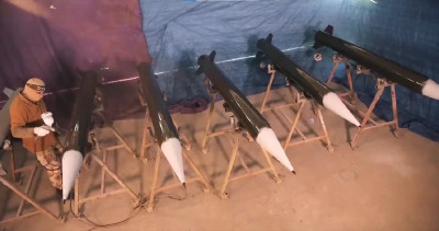 Mísseis do Hamas (Foto: Reprodução)