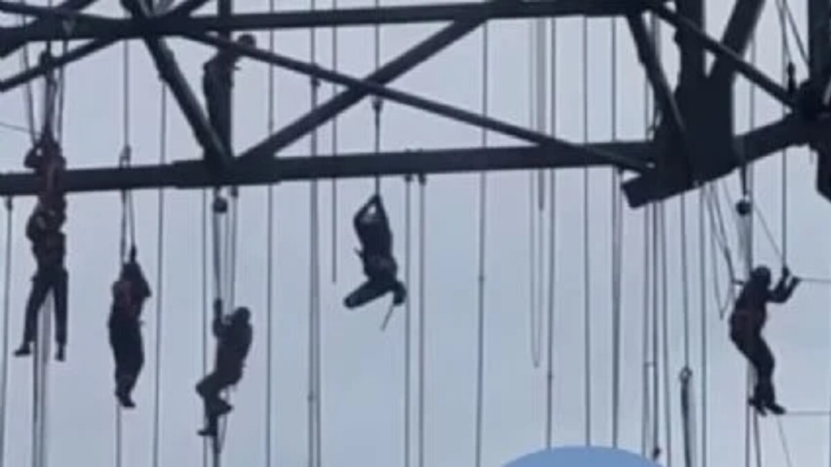 Vídeo mostra momento em que andaime cede e deixa operários a 140 metros de altura em SP Caso deixou uma pessoa morta