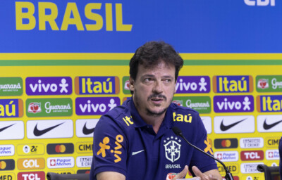 Fernando Diniz durante convocação da Seleção Brasileira