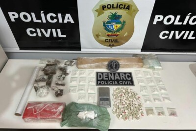 Polícia prende suspeito que levaria drogas a festival de música em Caldas Novas