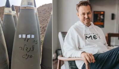 Militares de Israel homenageiam Matthew Perry com frase em foguete lançado contra Gaza 'Isto é para Chandler Bing' foi rabiscado em projétil
