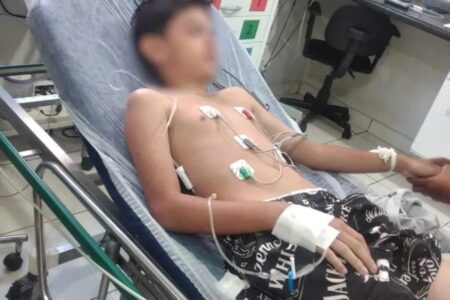 Formosa: menino que comeu lagartixa frita recebe alta nesta sexta após 3ª internação