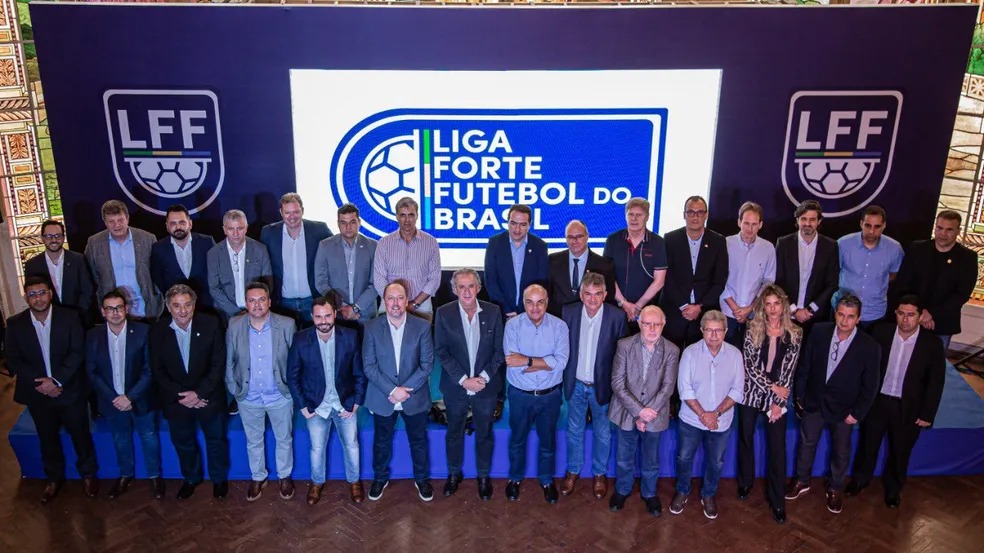 Dirigentes dos clubes da Liga Forte Futebol