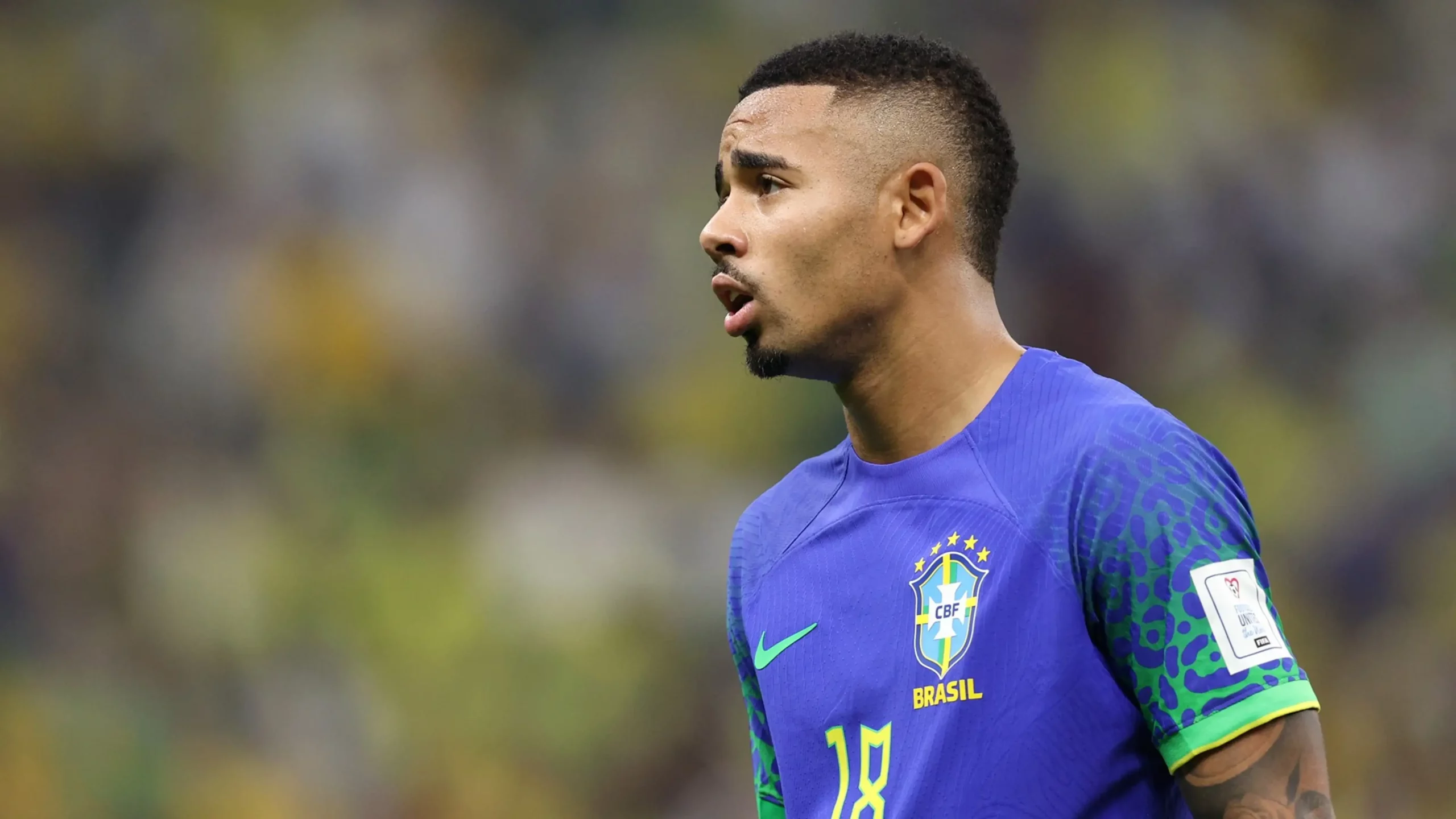Atacante em ação pela Seleção Brasileira. Foto: Getty Images