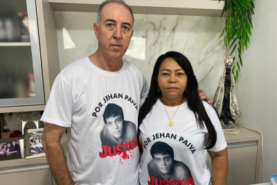 José e Helena Paiva, pais de Jehan (Foto: Arquivo da família)