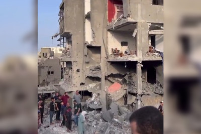 Destruição em Gaza (Foto: Reprodução)