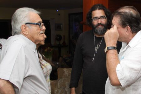 Ulisses e Batista Custódio, em foto de 2013 (Foto: redes sociais)