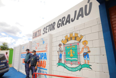 Escola Municipal em Tempo Integral do setor Grajaú (Foto: Prefeitura de Goiânia)