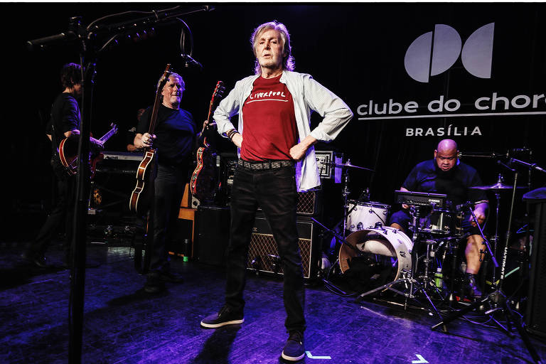 Paul McCartney no Clube do Choro em Brasília - Foto: Reprodução/MPL Communications