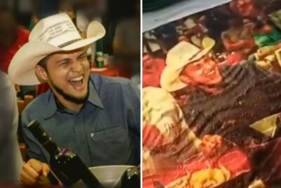 Prefeitura de Divinópolis de Goiás faz bolo com fotos do prefeito para aniversário da cidade