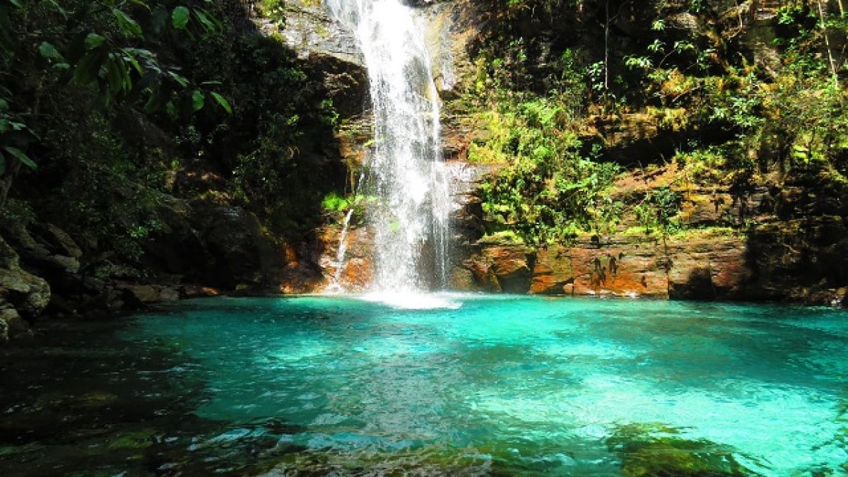 Áreas Protegidas Goiás Chapada dos Veadeiros Parque Nacional das Emas Cachoeiras fauna Cerrado guarda santuário reconhecido pela Unesco