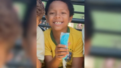 Padrasto pede pistas sobre menino que desapareceu após deixar irmão na escola em Rio Verde