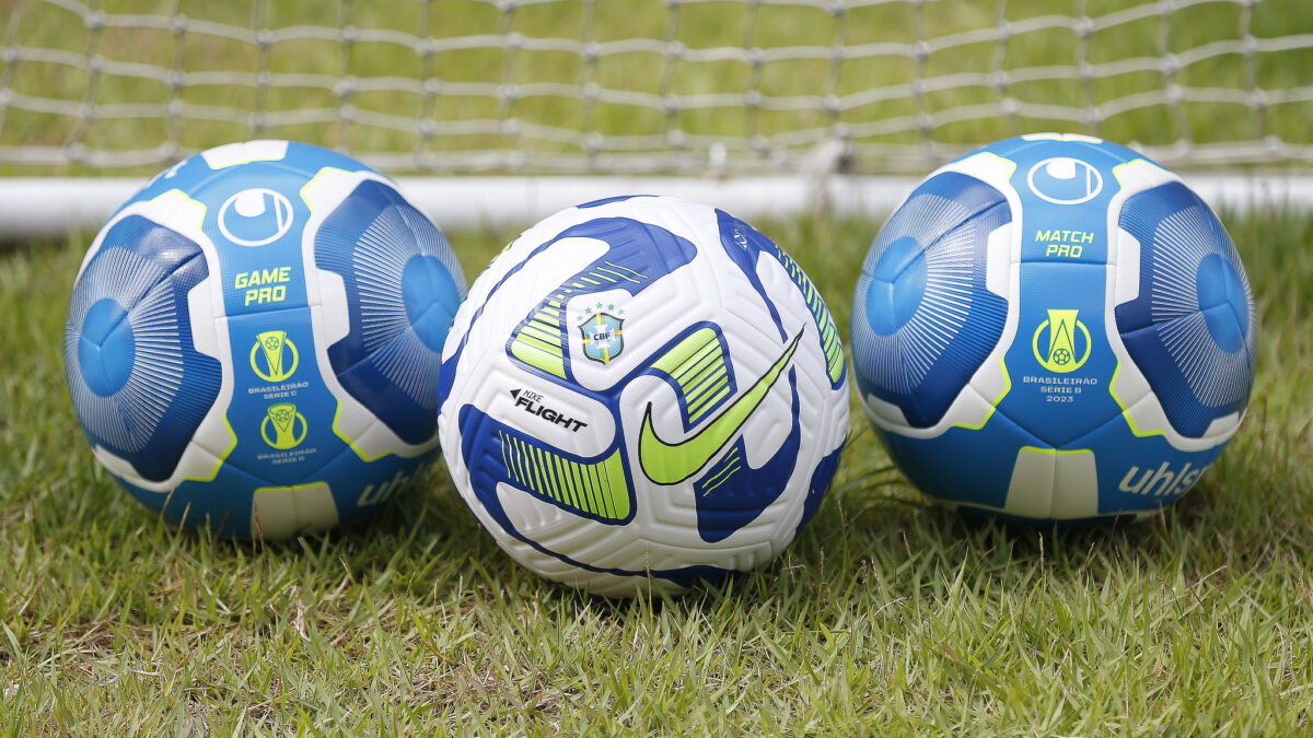 Bolas oficiais da CBF em suas diferentes divisões 2023