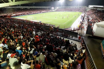 Estádio Antônio Accioly lotado contra Novorizontino 2023