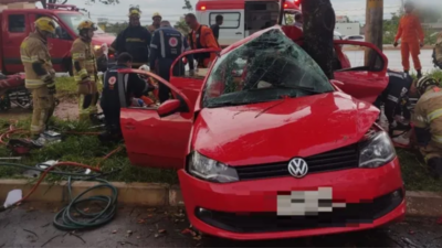 Estudante de 14 anos que mora em Goiás morre em acidente de trânsito, em Brasília