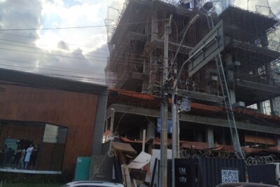 Construtora suspende obra no setor Marista, em Goiânia, após acidente com guindaste