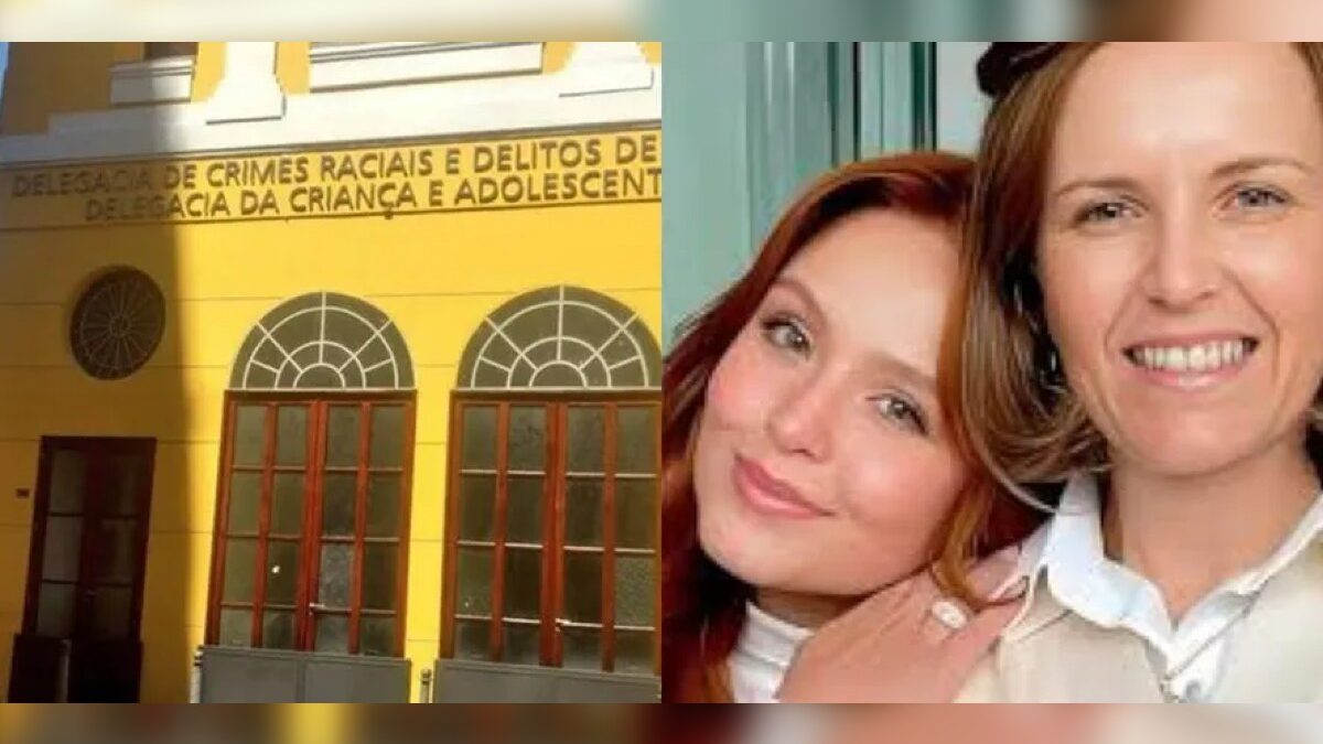 Larissa Manoela e a mãe: investigação policial (Foto: Reprodução)
