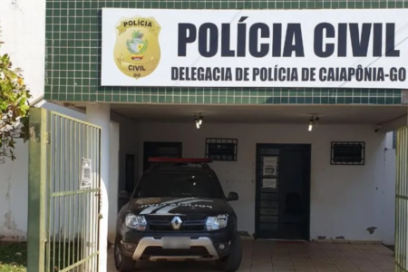Fachada Policia Civil de Caiapônia (Foto: Divulgação/Polícia Civil)