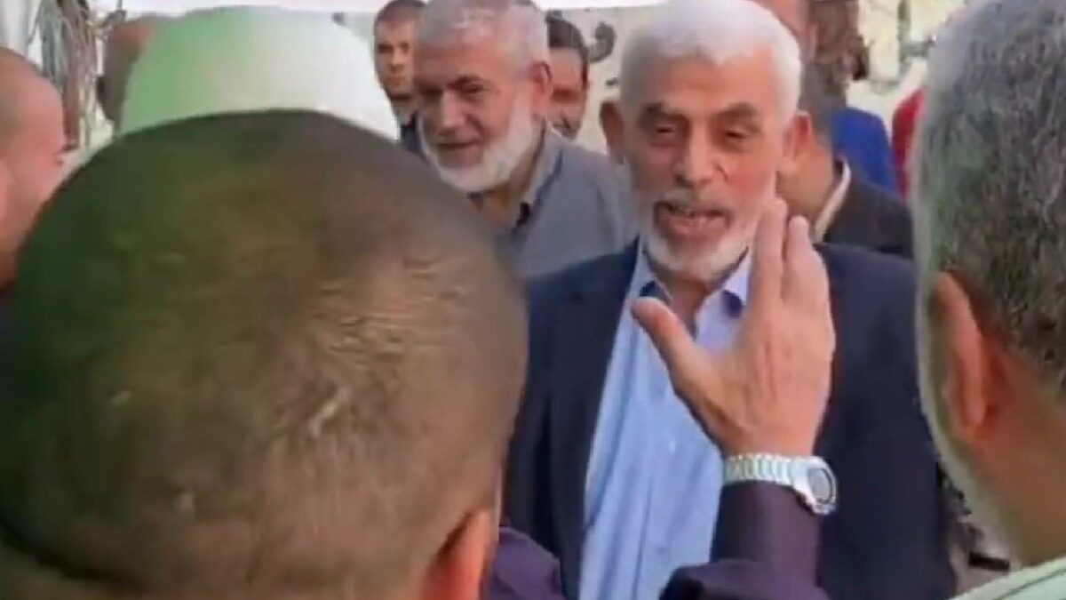 Sinwar Yahya, líder do Hamas (Foto: redes sociais)