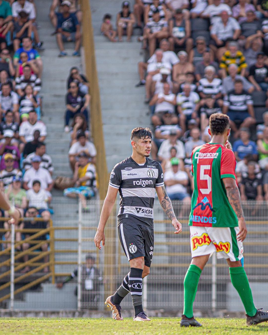 Luizão em ação pelo XV de Piracicaba. Foto: Divulgação XV de Piracicaba