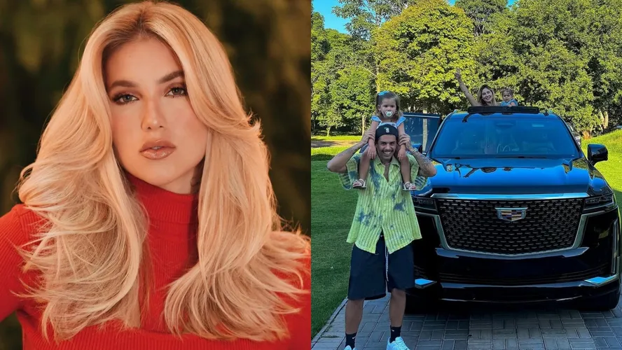Virgínia Fonseca posou com a família e mostrou o carro milionário — Foto: Reprodução Instagram
