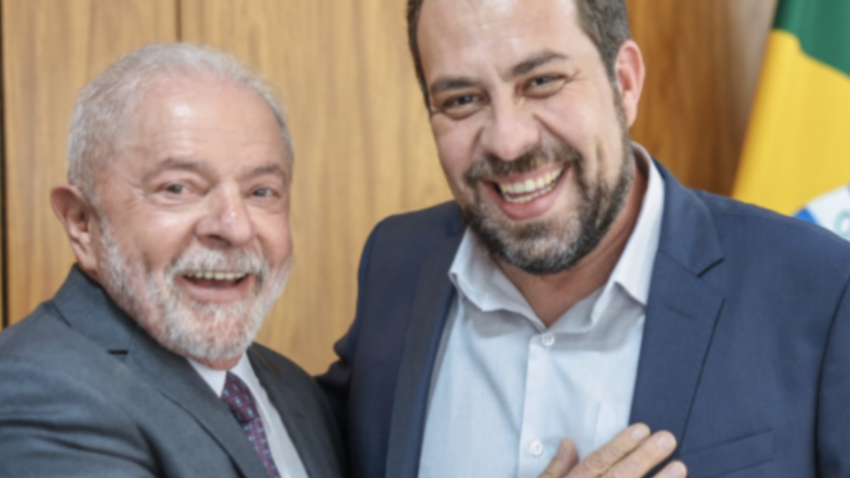 Lula e Boulos (Foto: Reprodução/Twitter)