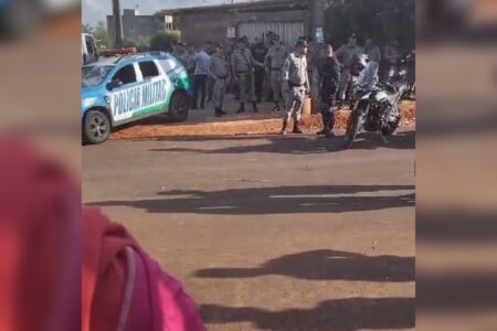 Goiânia: moradores da ocupação impedem corte de água e denunciam truculência da PM