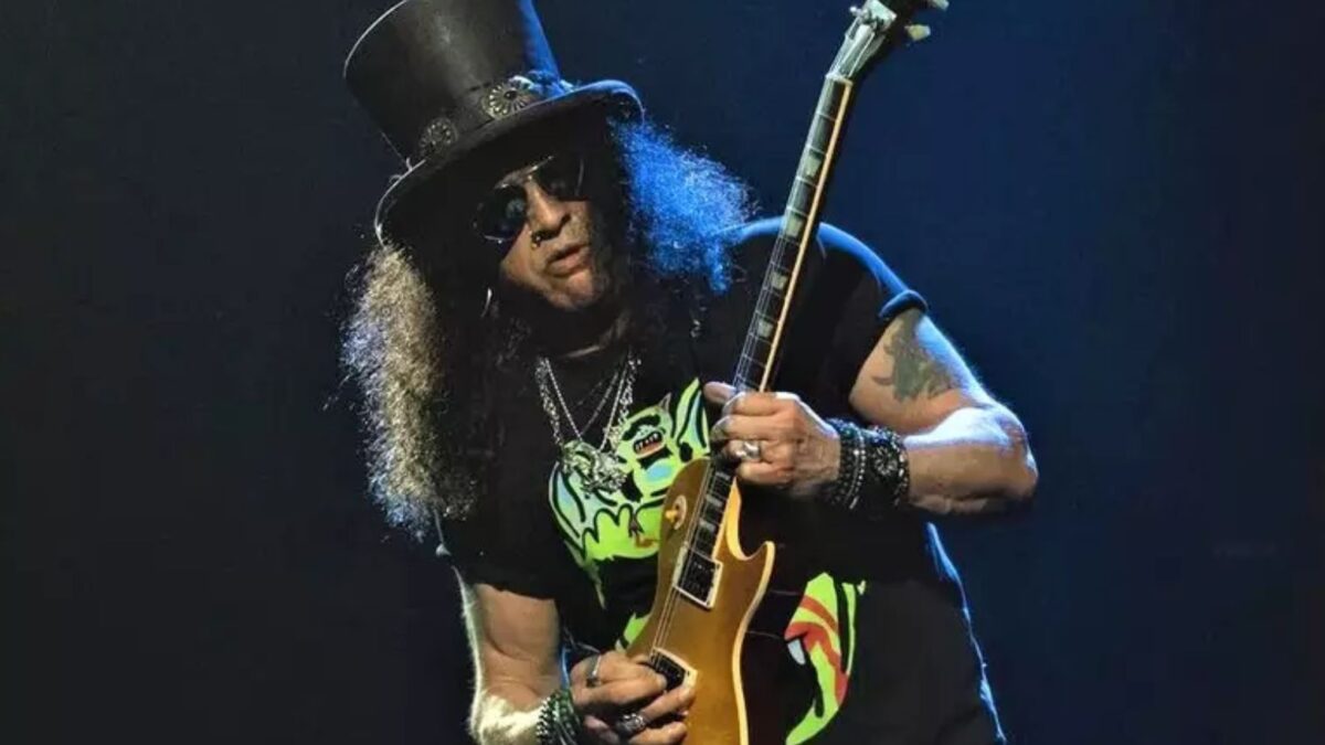 Slash faz show em quatro cidades do Brasil (Foto reprodução Instagram)