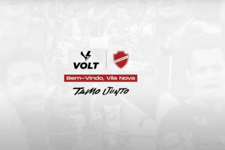 Anuncio entre Vila Nova e Volt Sport