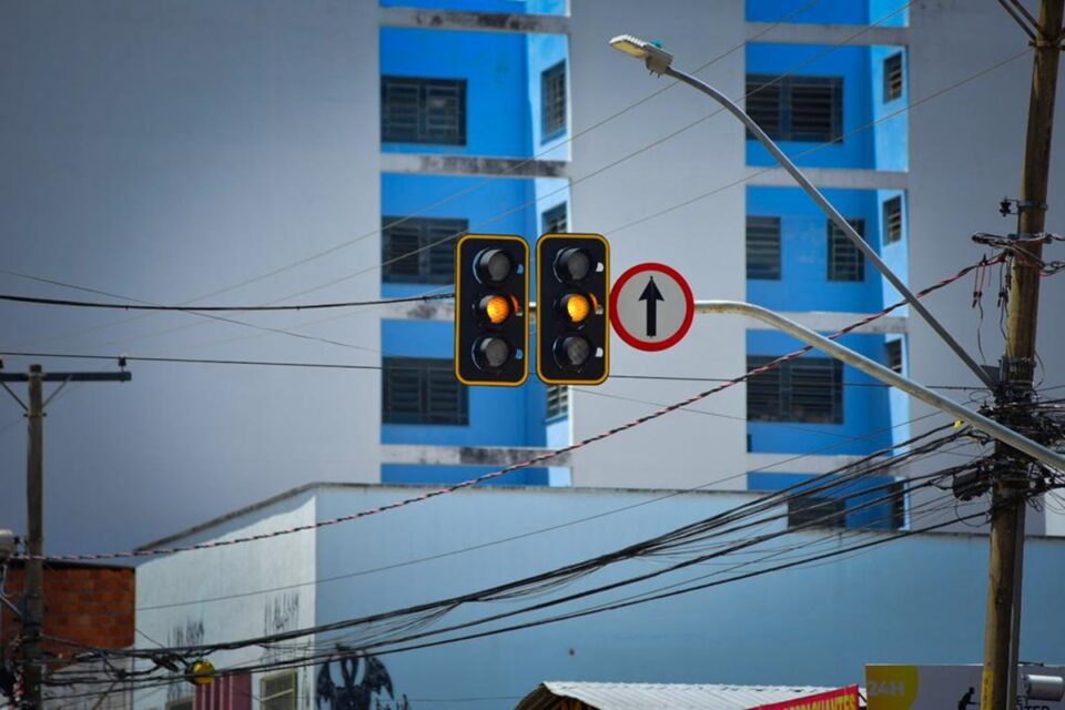 Semáforo inteligente em Goiânia pode se tornar realizada no fim de 2023 (Foto: Jucimar de Sousa - Mais Goiás)