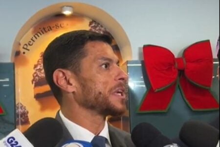 Advogado Otávio Forte, que representa a empresa Perdomo Doces (Foto: Ana Paula Belini/Mais Goiás)