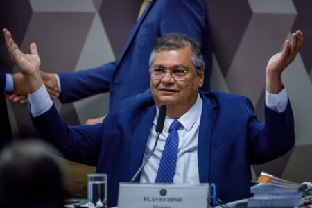 Ex-ministro da Justiça e agora ministro do STF, Flávio Dino (Foto: Agência Brasil)