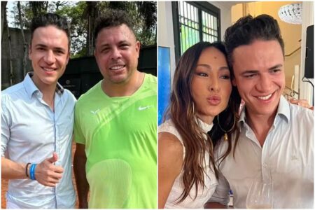 Médico goiano arremata por R$ 110 mil jantar com Ronaldo Fenômeno e Sabrina Sato