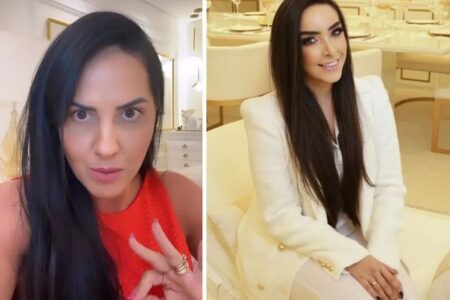 Graciele Lacerda comenta processo contra nora de Zezé sobre perfil fake: 'Só estou me defendendo' Justiça Amabylle Eiroa