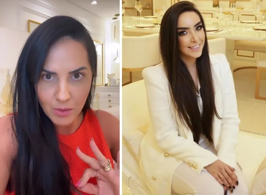 Graciele Lacerda comenta processo contra nora de Zezé sobre perfil fake: 'Só estou me defendendo' Justiça Amabylle Eiroa