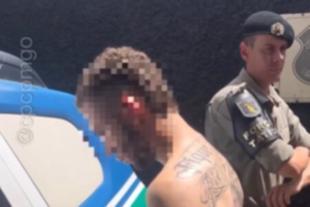 Goiânia: PM aborda carro no setor Jaó e 'descobre' líder do tráfico na região