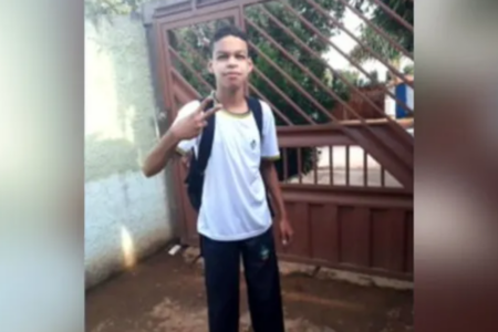 Gabriel José Pereira dos Santos, de 15 anos, morreu em córrego de Cromínia (Foto: Reprodução)