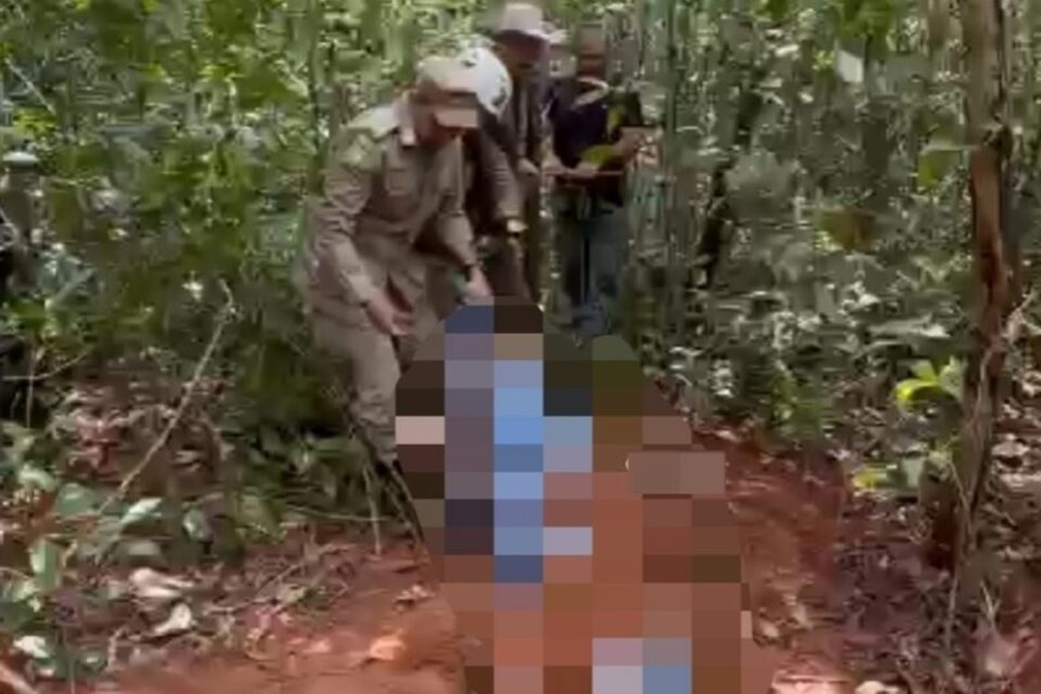 Corpo encontrado em região de mata, em Pires do Rio, pode ser de jovem desaparecido há 1 mês