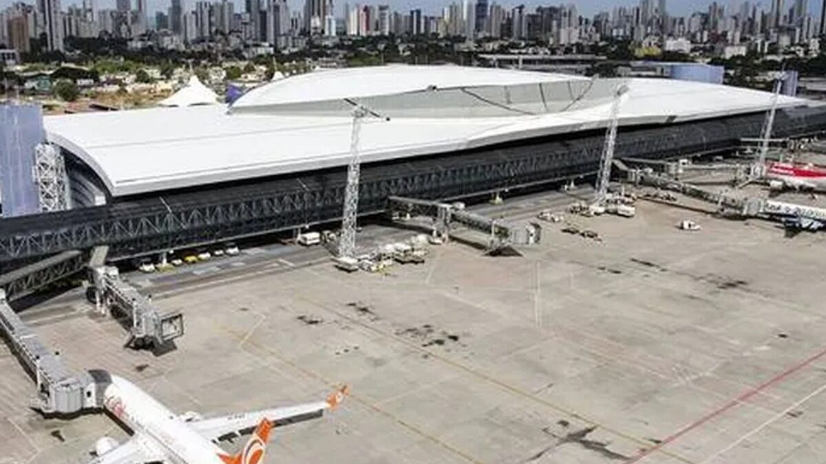 Aeroporto de Guararapes, no Recife (Foto: Reprodução)