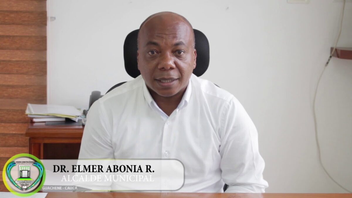 O prefeito de Guachené, Elmer Abonía Rodríguez, foi assassinado por desconhecidos em uma zona rural do município