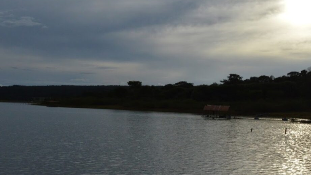 Lago Corumbá IV em Abadiânia, onde corpo do homem foi encontrado (Foto: Reprodução - Google)