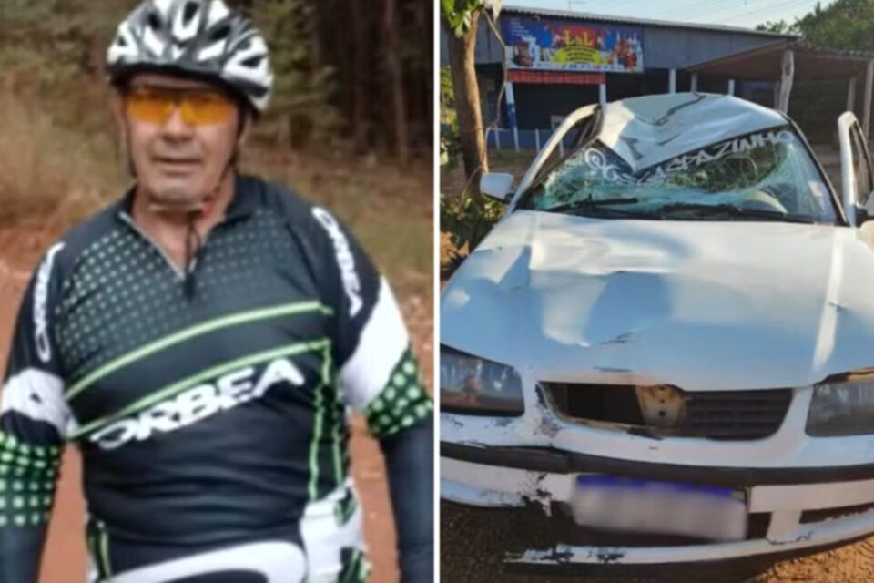 Ciclista morre após ser atropelado