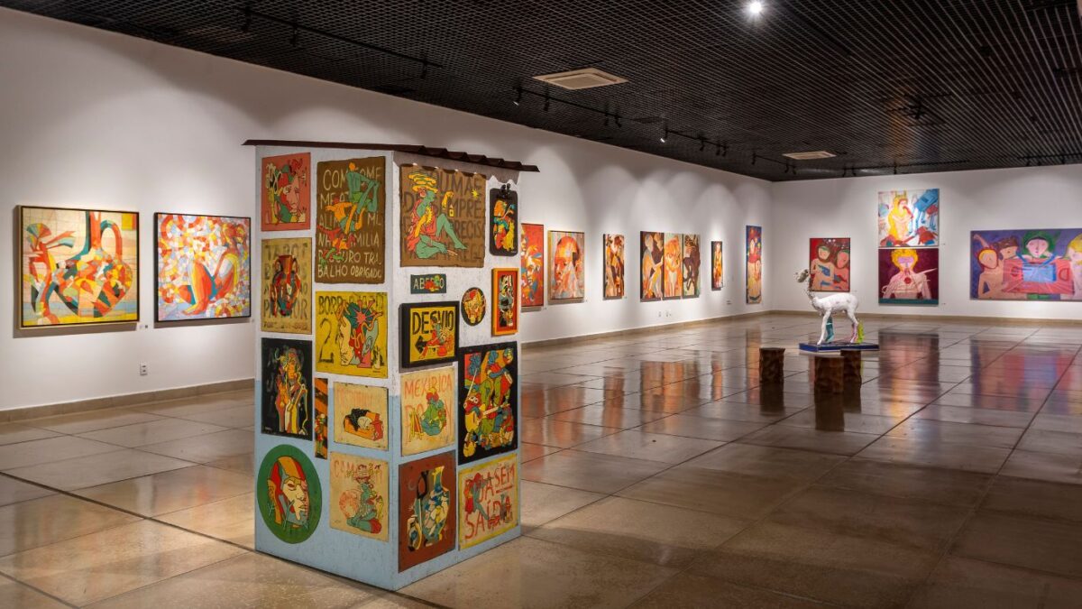 Coletivo Renka segue com exposição disponível até sábado, 9 de dezembro (Foto divulgação Secult Go)