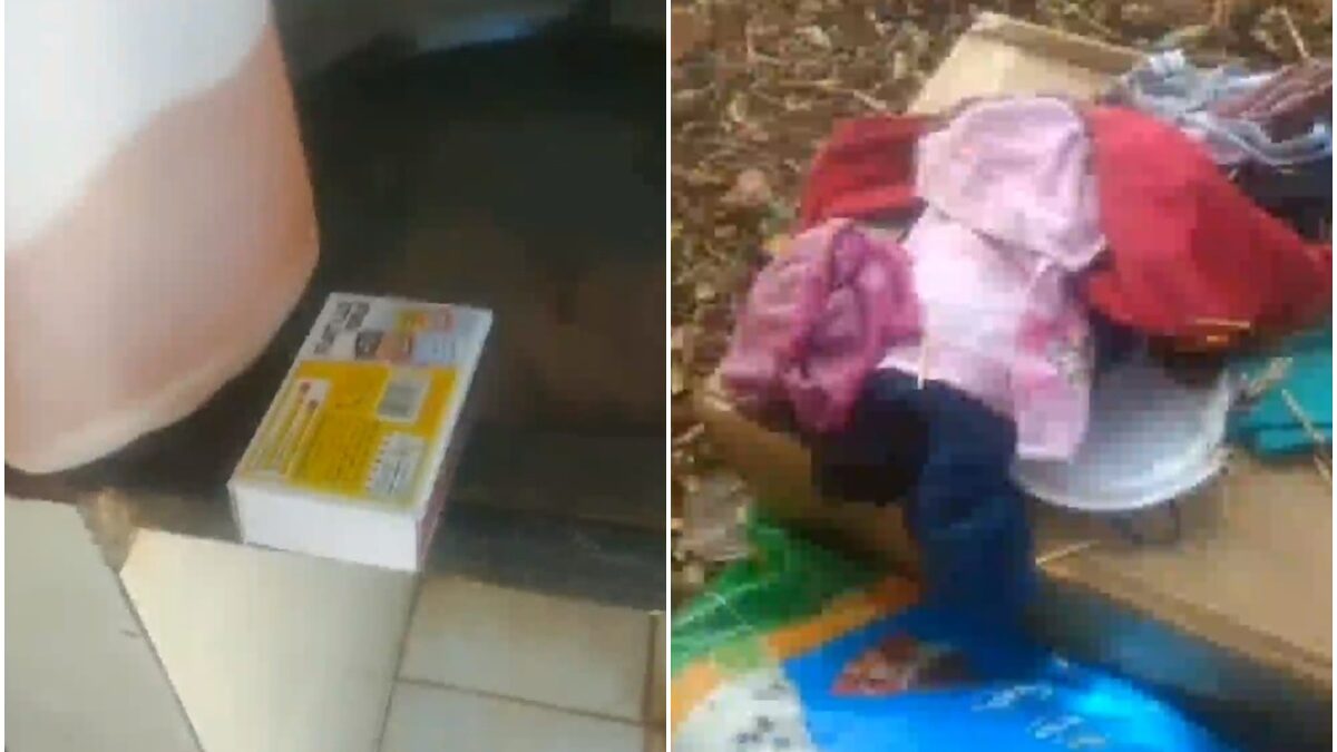 Homem ameaça e coloca fogo em roupas e objetos pessoas da namorada, em Goiânia