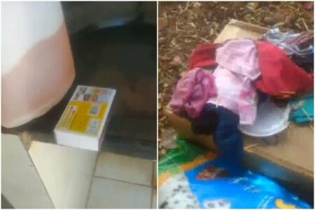 Homem ameaça e coloca fogo em roupas e objetos pessoas da namorada, em Goiânia