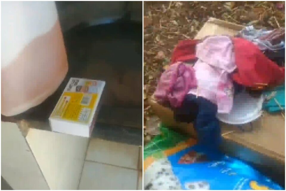 Homem ameaça e coloca fogo em roupas e objetos pessoas da namorada, em Goiânia
